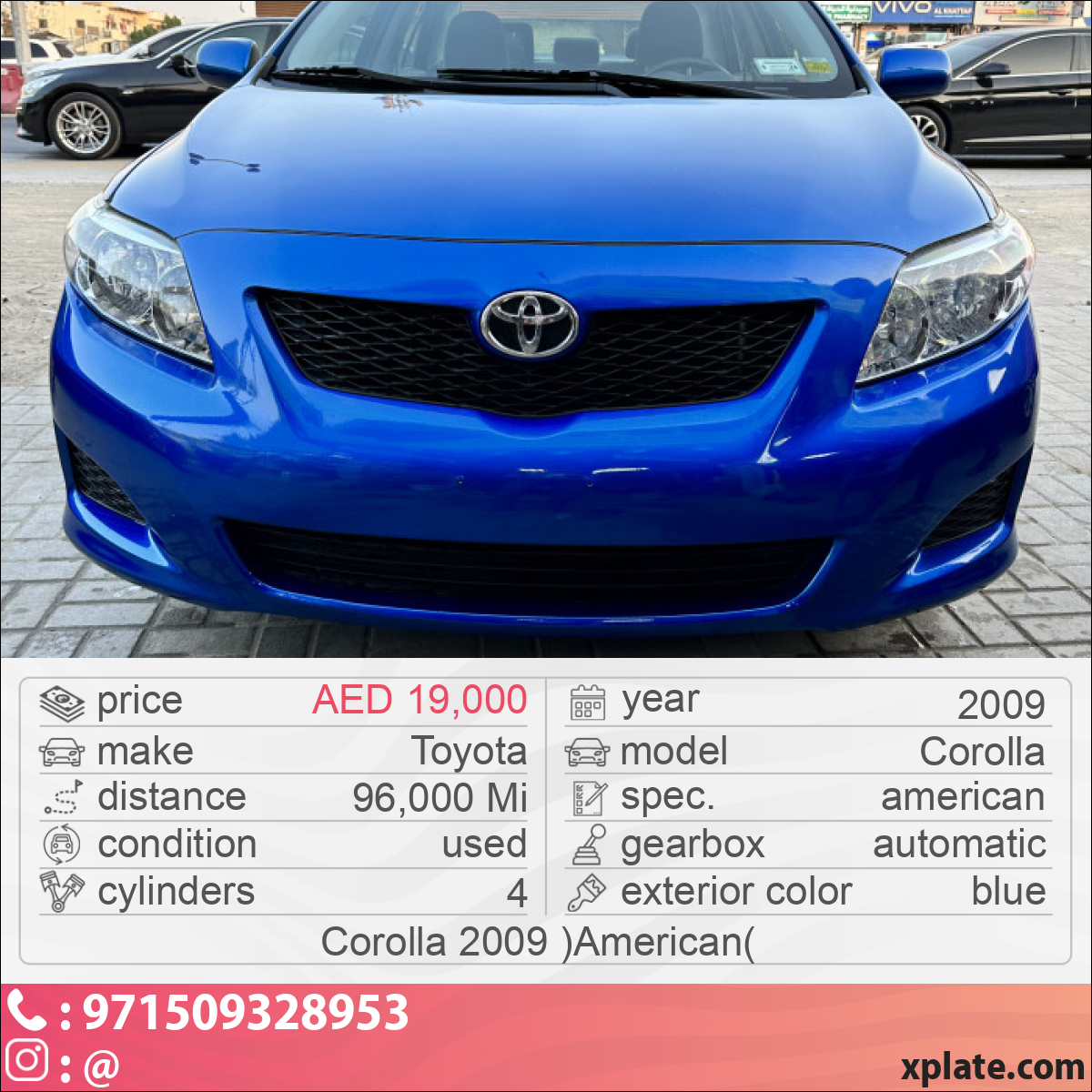Toyota Corolla 2009