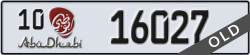 abu dhabi - code - 10 - number -16027