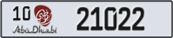 abu dhabi - code - 10 - number -21022