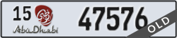abu dhabi - code - 15 - number -47576