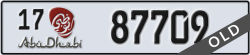 abu dhabi - code - 17 - number -87709