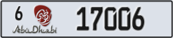 abu dhabi - code - 6 - number -17006