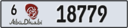 abu dhabi - code - 6 - number -18779
