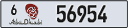 abu dhabi - code - 6 - number -56954