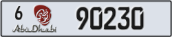 abu dhabi - code - 6 - number -90230