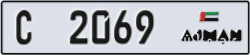 ajman - code - C - number -2069
