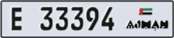ajman - code - E - number -33394