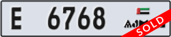 ajman - code - E - number -6768