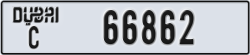 dubai - code - C - number -66862