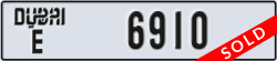 dubai - code - E - number -6910