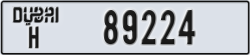 dubai - code - H - number -89224