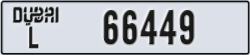 dubai - code - L - number -66449