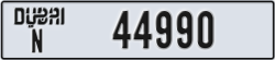 dubai - code - N - number -44990