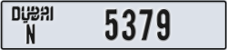 dubai - code - N - number -5379