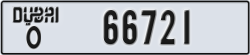 dubai - code - O - number -66721