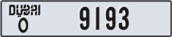 dubai - code - O - number -9193