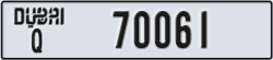dubai - code - Q - number -70061