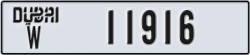 dubai - code - W - number -11916