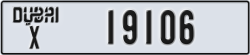 dubai - code - X - number -19106