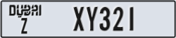dubai - code - Z - number -XY321