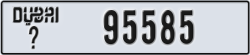 dubai - code - _ - number -95585