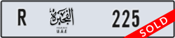 fujairah - code - R - number -225
