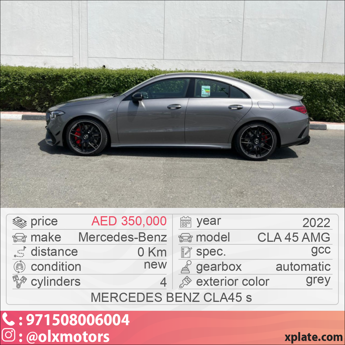 Mercedes-Benz CLA 45 AMG 2022