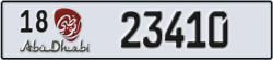 abu dhabi - code - 18 - number -23410