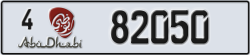 abu dhabi - code - 4 - number -82050