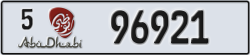 abu dhabi - code - 5 - number -96921