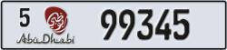 abu dhabi - code - 5 - number -99345