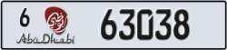 abu dhabi - code - 6 - number -63038