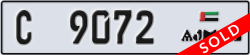 ajman - code - C - number -9072