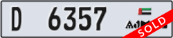 ajman - code - D - number -6357