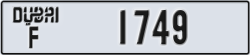 dubai - code - F - number -1749