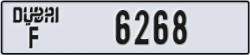 dubai - code - F - number -6268