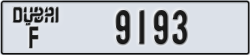 dubai - code - F - number -9193