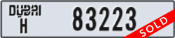dubai - code - H - number -83223
