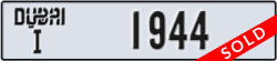 dubai - code - I - number -1944
