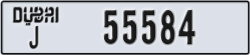 dubai - code - J - number -55584