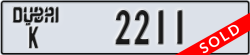dubai - code - K - number -2211
