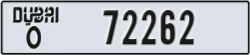 dubai - code - O - number -72262