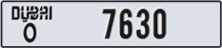 dubai - code - O - number -7630