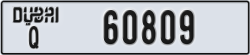 dubai - code - Q - number -60809