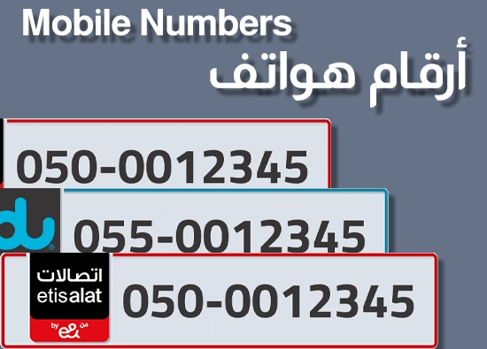 Mobile Numbers Section